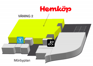 Hemköp i Mörby Centrum