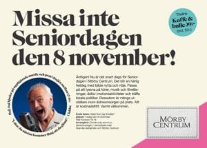 seniordag mörby centrum