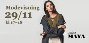 Tidlösa Maya, modevisning 29/11