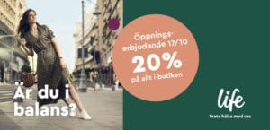 Nyinvigning hos Life torsdag 17/10