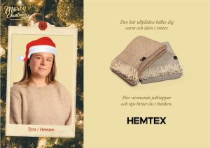 Tyra / Hemtex: Den här ullpläden håller dig varm och skön i vinter.
