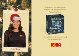 Sonja / Lekia: Kulbanan – Gravitrax passar alla över 8 år med leklusten och barnasinnet kvar.