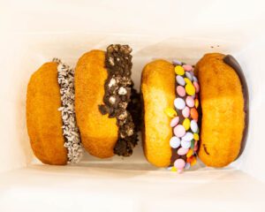 Doughnuts i påse.