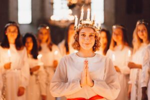 Lucia i Mörby Centrum